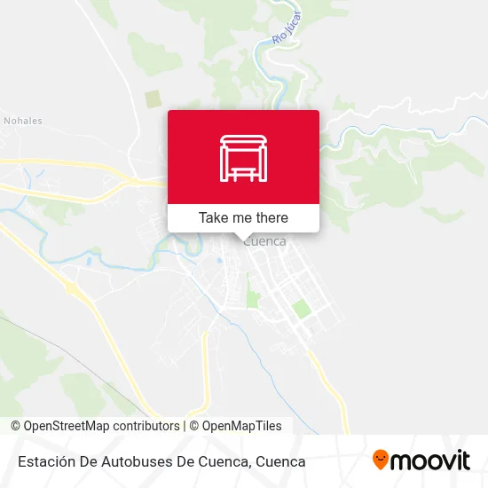 Estación De Autobuses De Cuenca map