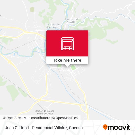 Juan Carlos I - Residencial Villaluz map