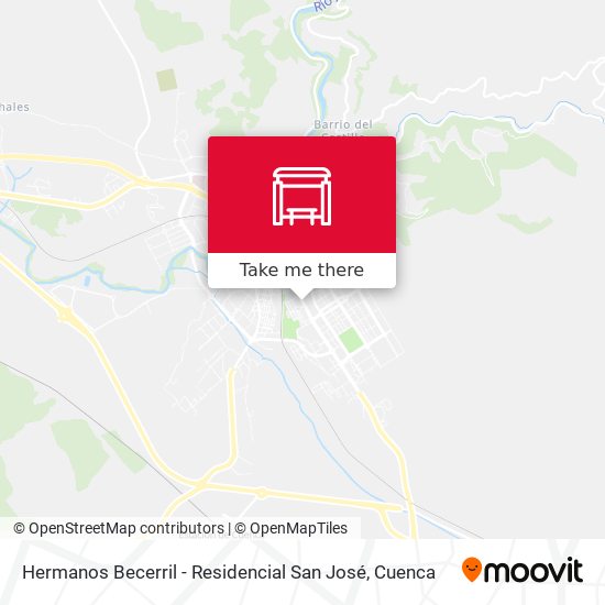 Hermanos Becerril - Residencial San José map