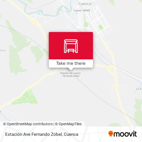 Estación Ave Fernando Zóbel map