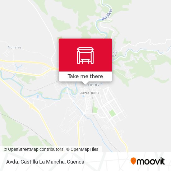 Avda. Castilla La Mancha map