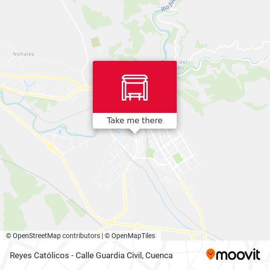 Reyes Católicos - Calle Guardia Civil map