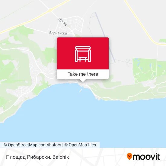 Карта Площад Рибарски