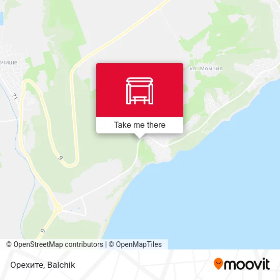 Карта Орехите