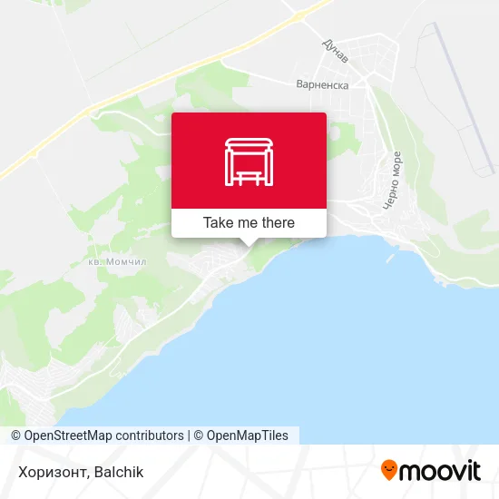 Карта Хоризонт
