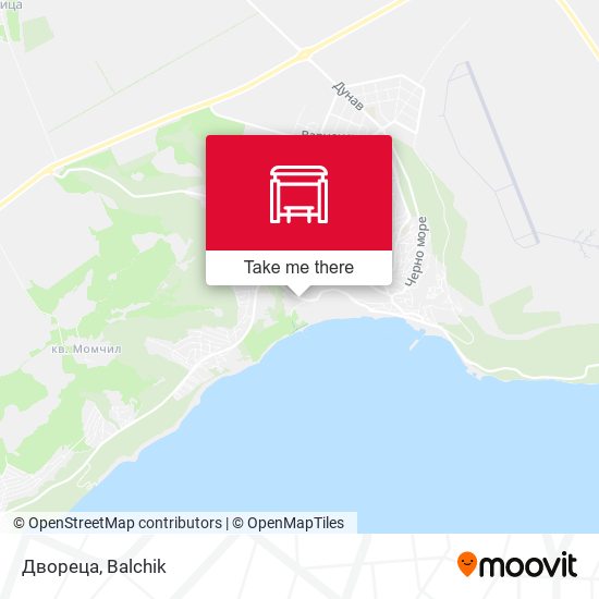 Двореца map