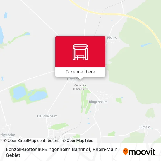 Карта Echzell-Gettenau-Bingenheim Bahnhof