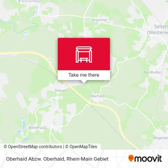 Карта Oberhaid Abzw. Oberhaid