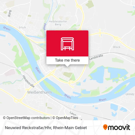 Карта Neuwied Reckstraße/Hhr
