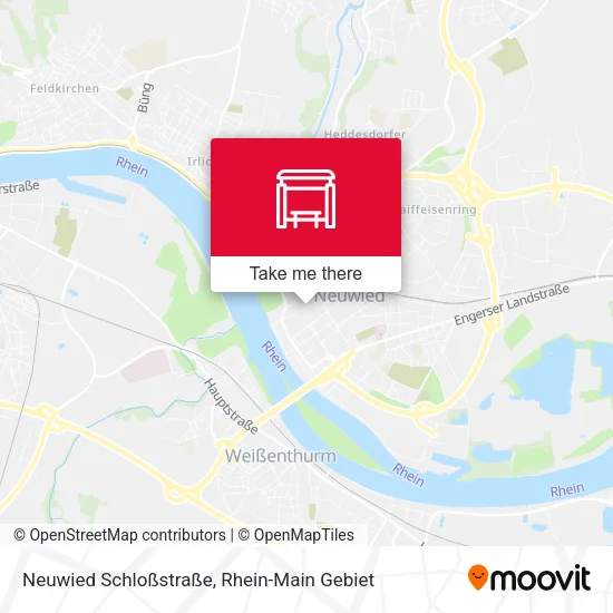 Карта Neuwied Schloßstraße