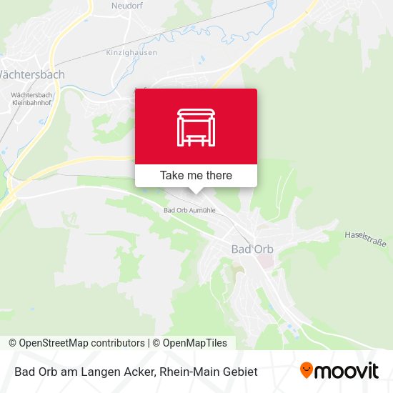 Карта Bad Orb am Langen Acker