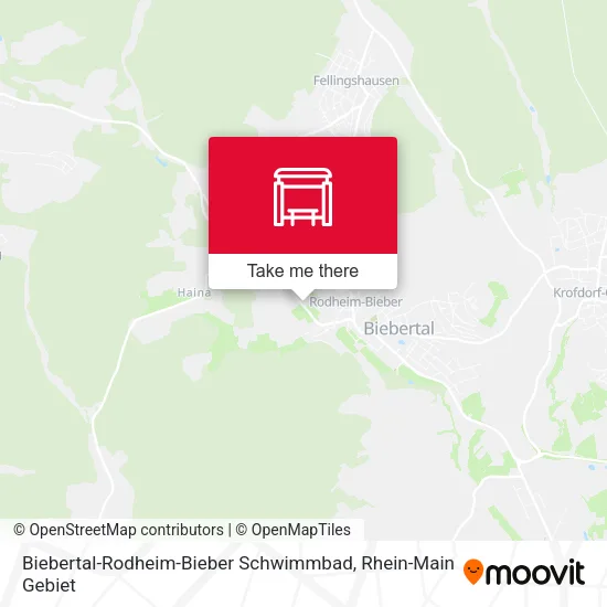 Карта Biebertal-Rodheim-Bieber Schwimmbad