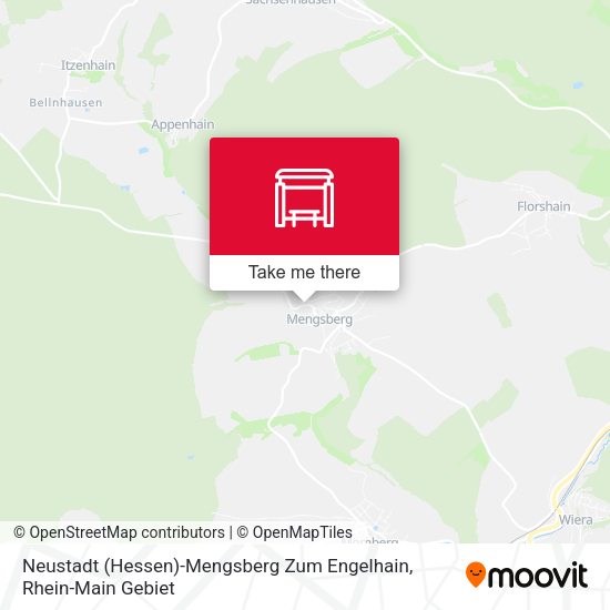Карта Neustadt (Hessen)-Mengsberg Zum Engelhain
