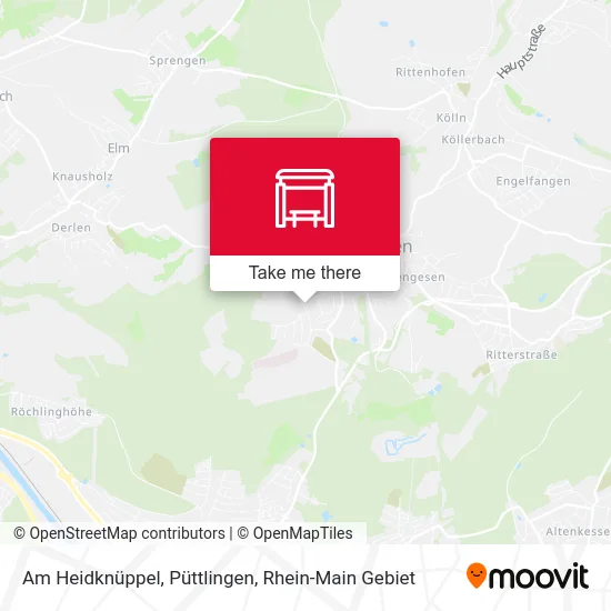 Карта Am Heidknüppel, Püttlingen