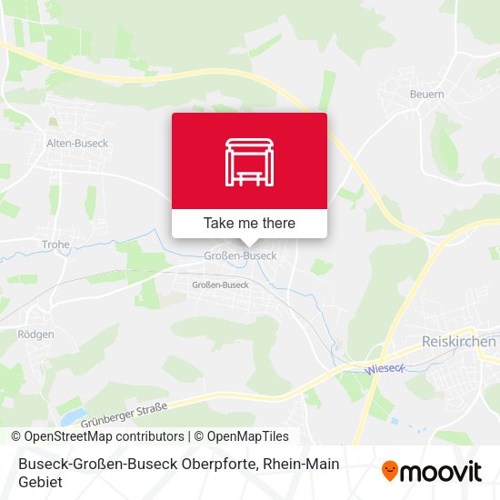 Карта Buseck-Großen-Buseck Oberpforte