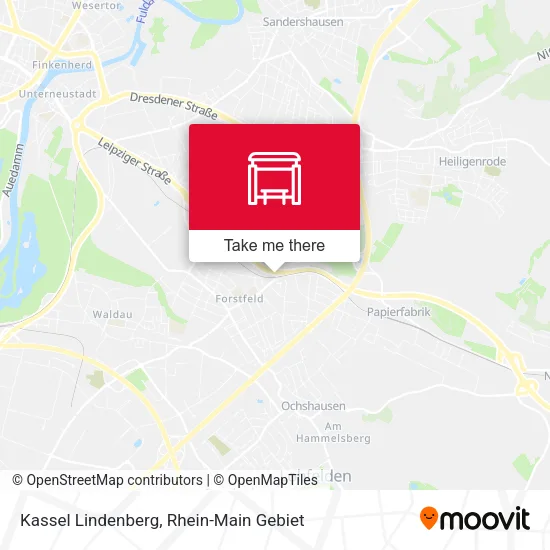 Карта Kassel Lindenberg