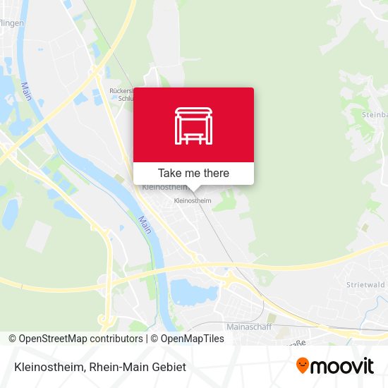 Карта Kleinostheim