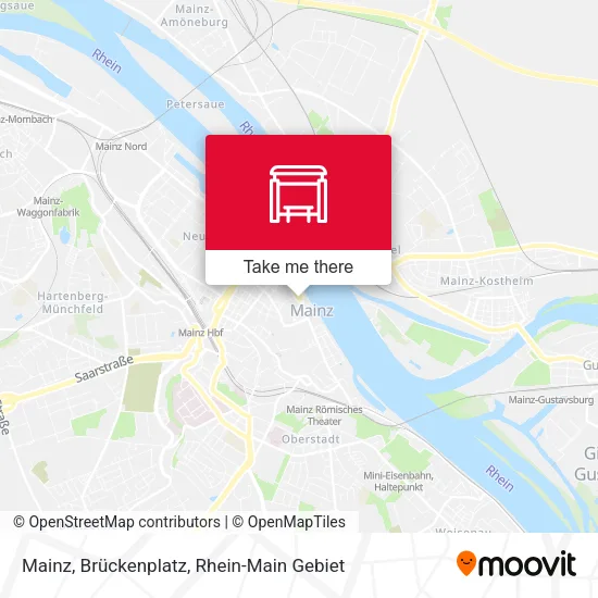 Карта Mainz, Brückenplatz