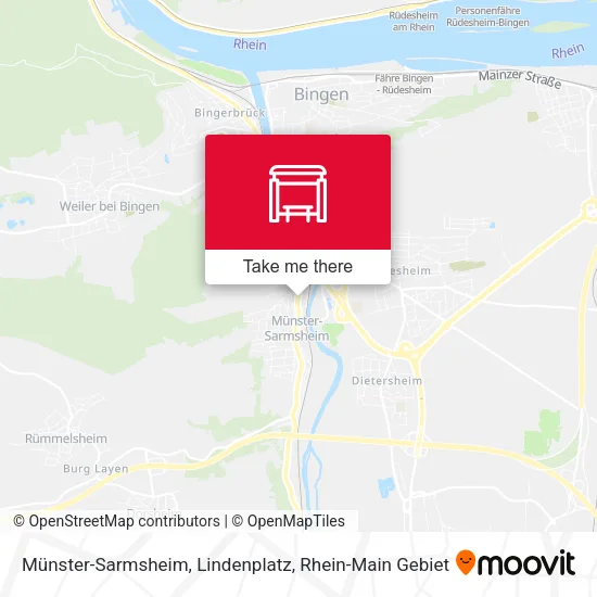 Карта Münster-Sarmsheim, Lindenplatz