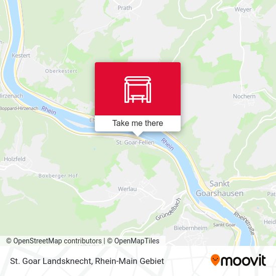 Карта St. Goar Landsknecht