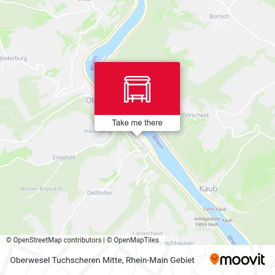 Oberwesel Tuchscheren Mitte map