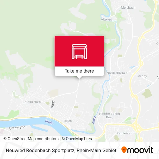 Карта Neuwied Rodenbach Sportplatz