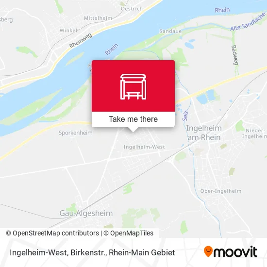 Карта Ingelheim-West, Birkenstr.