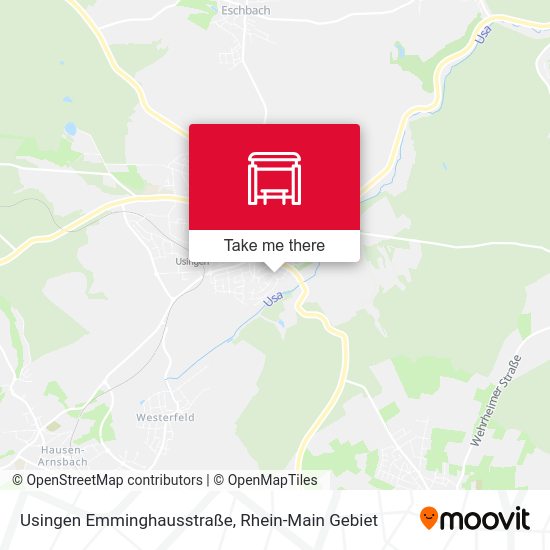 Карта Usingen Emminghausstraße