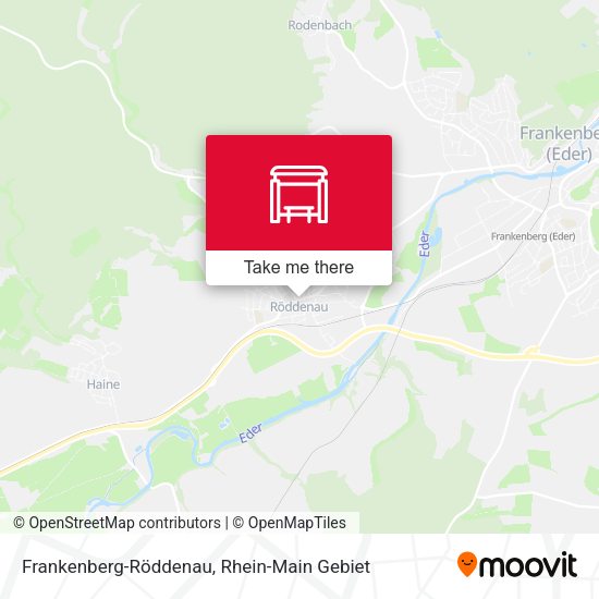 Карта Frankenberg-Röddenau