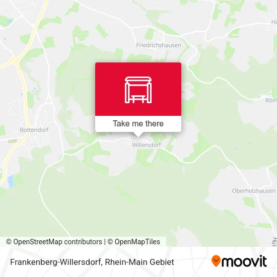 Карта Frankenberg-Willersdorf