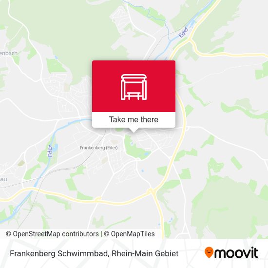 Карта Frankenberg Schwimmbad