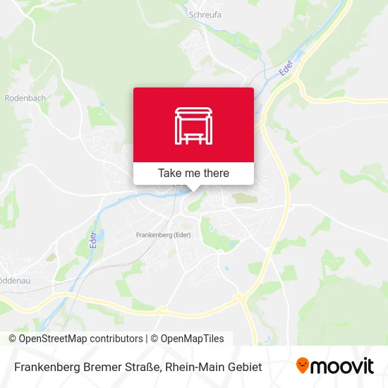 Карта Frankenberg Bremer Straße