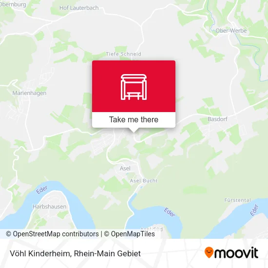 Карта Vöhl Kinderheim