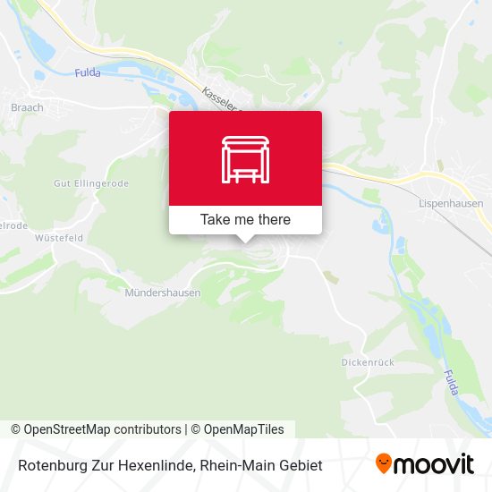 Карта Rotenburg Zur Hexenlinde