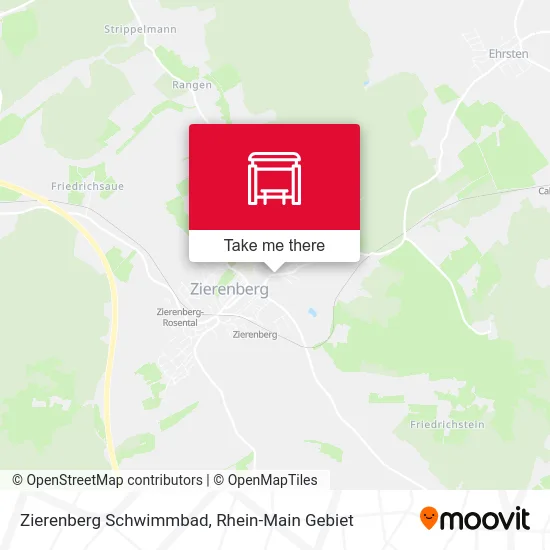 Карта Zierenberg Schwimmbad