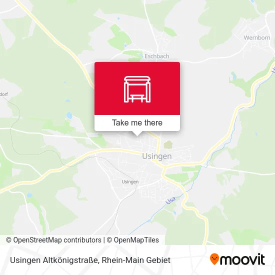 Usingen Altkönigstraße map