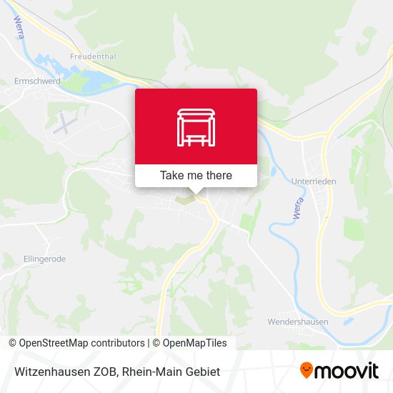 Карта Witzenhausen ZOB