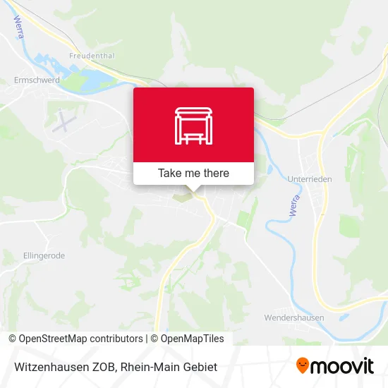 Карта Witzenhausen ZOB