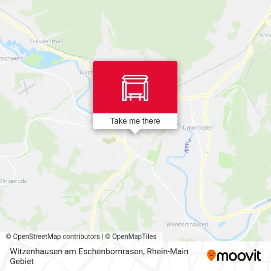 Карта Witzenhausen am Eschenbornrasen