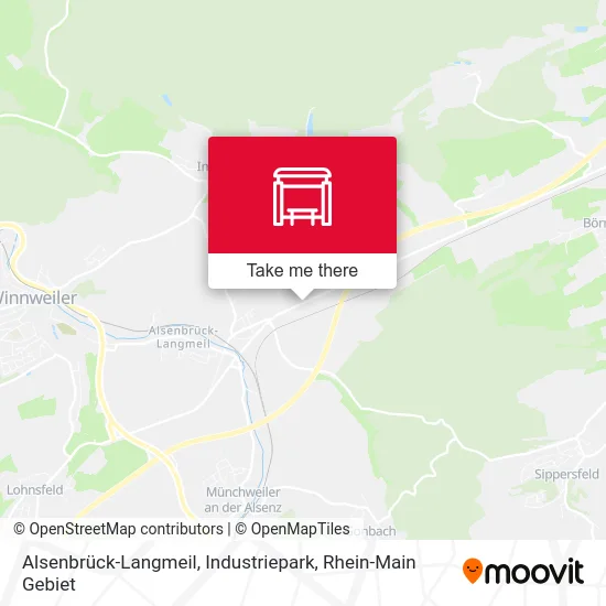 Карта Alsenbrück-Langmeil, Industriepark