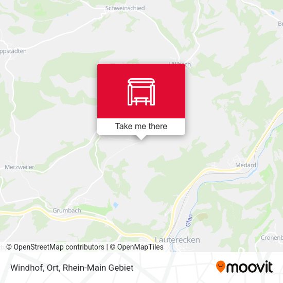 Карта Windhof, Ort