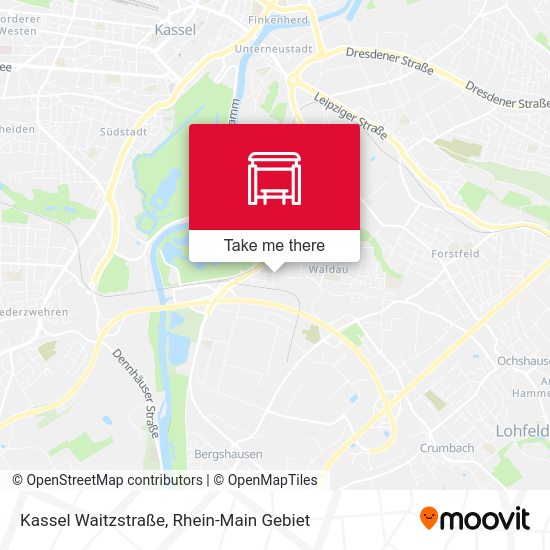 Карта Kassel Waitzstraße