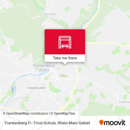 Карта Frankenberg Fr.-Trost-Schule