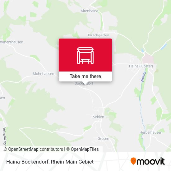 Карта Haina-Bockendorf