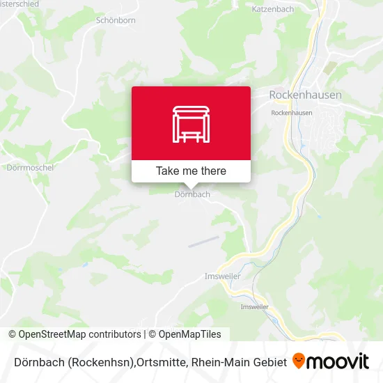 Карта Dörnbach (Rockenhsn),Ortsmitte