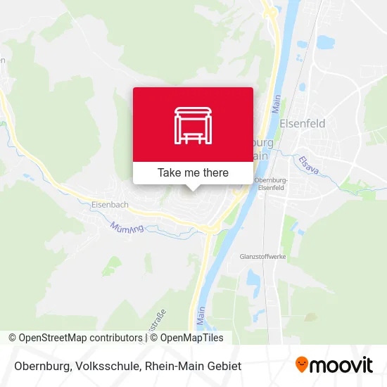 Obernburg, Volksschule map