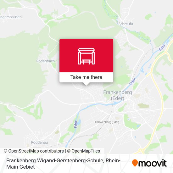 Карта Frankenberg Wigand-Gerstenberg-Schule