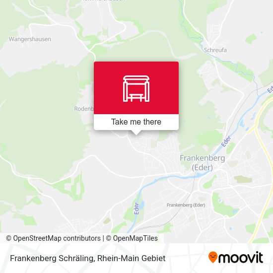 Карта Frankenberg Schräling