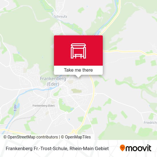 Карта Frankenberg Fr.-Trost-Schule