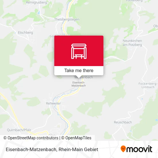 Карта Eisenbach-Matzenbach